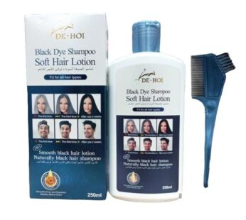 DE-HOI Black Dye Shampoo (250ml)